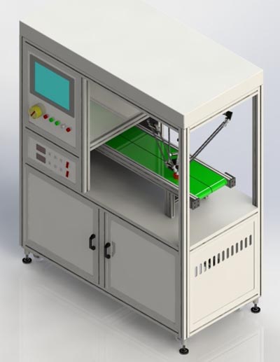 并聯(lián)機器人分揀實訓(xùn)工作站