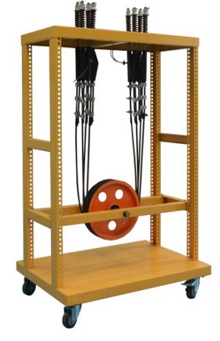 電梯繩頭實訓考核裝置